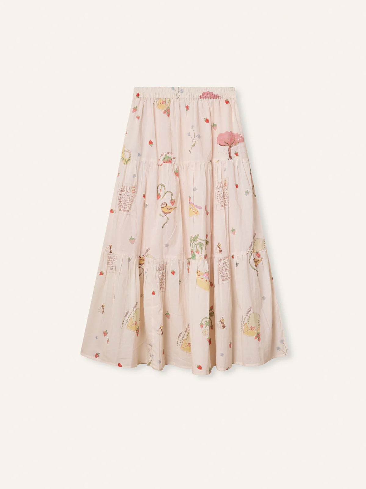 Helmstedt Dion Skirt Skirts Love Story Print