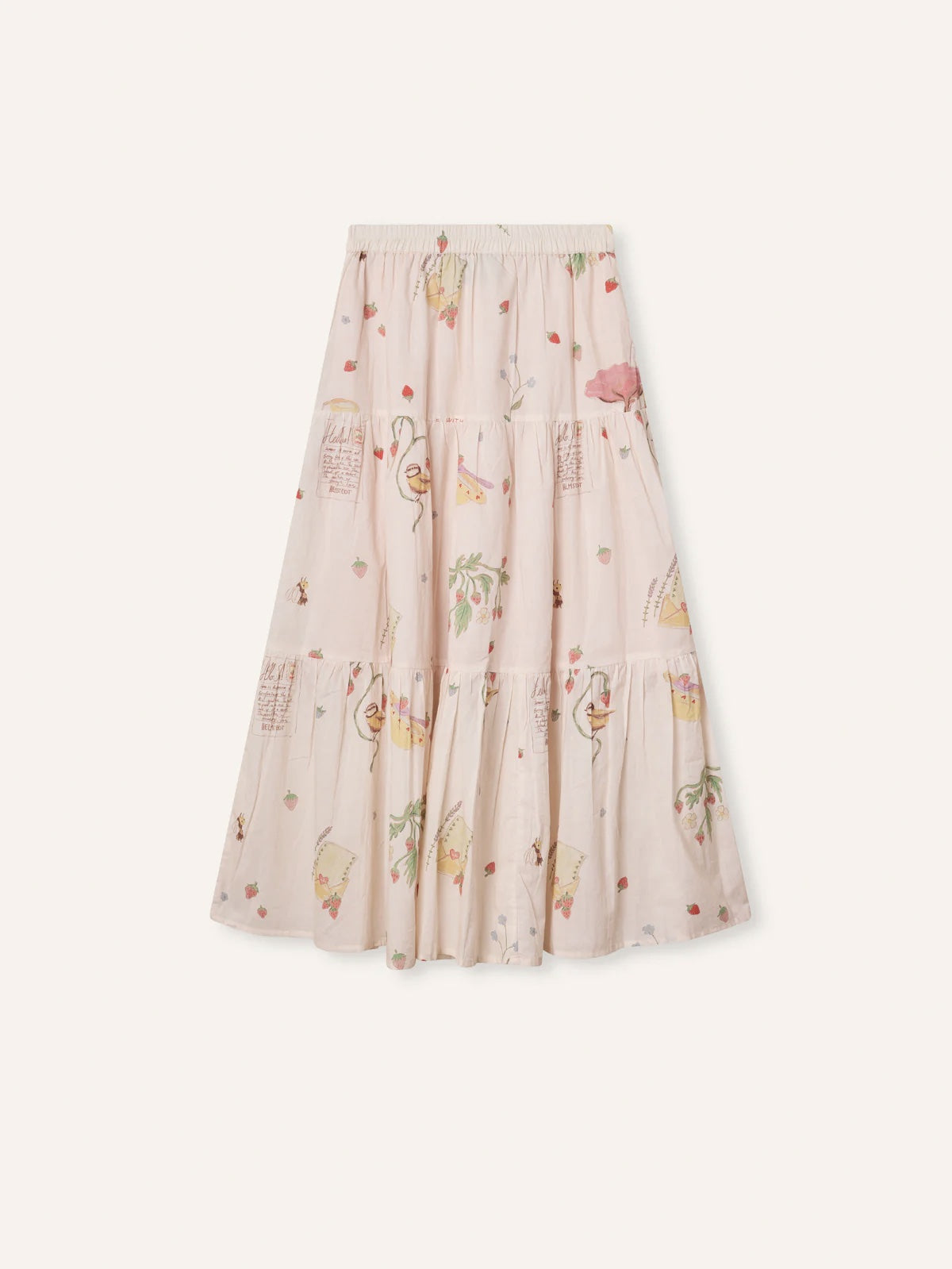 Helmstedt Dion Skirt Skirts Love Story Print