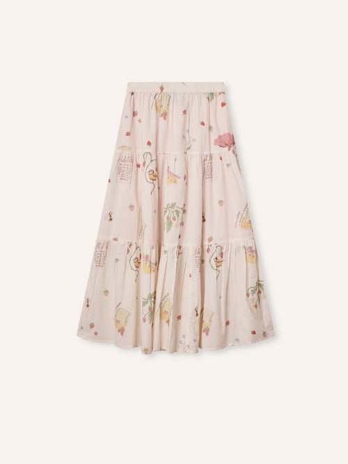 Helmstedt Dion Skirt Skirts Love Story Print