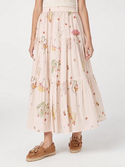 Helmstedt Dion Skirt Skirts Love Story Print
