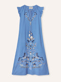 Helmstedt Ditte Dress Dresses Dreamy Blue