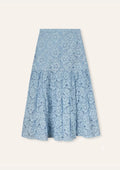 Helmstedt GABI SKIRT Skirts Dusty Blue
