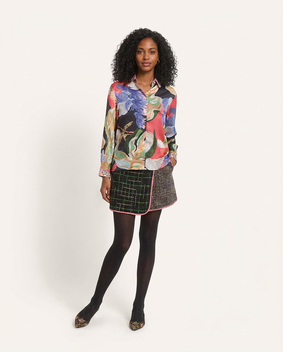 Helmstedt KARLA SHIRT Shirts Serenity Print
