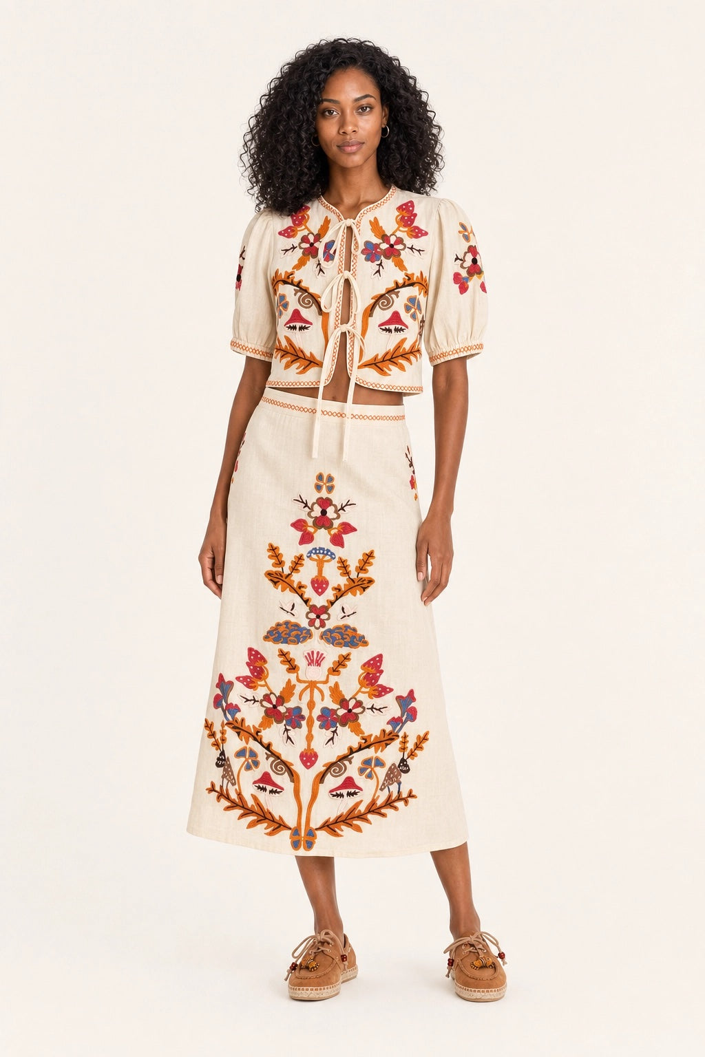 Helmstedt Louisa Skirt Skirts Buttercream