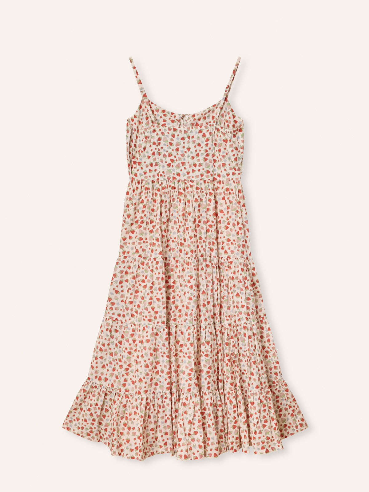 Helmstedt Malou Dress Dresses Strawberry Print