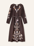 Helmstedt Monica Dress Dresses Brown