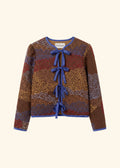 Helmstedt VERA CARDIGAN - BROWN DUNE Jackets Tiramisu