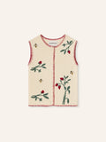Helmstedt Vilda Vest Knitwear White